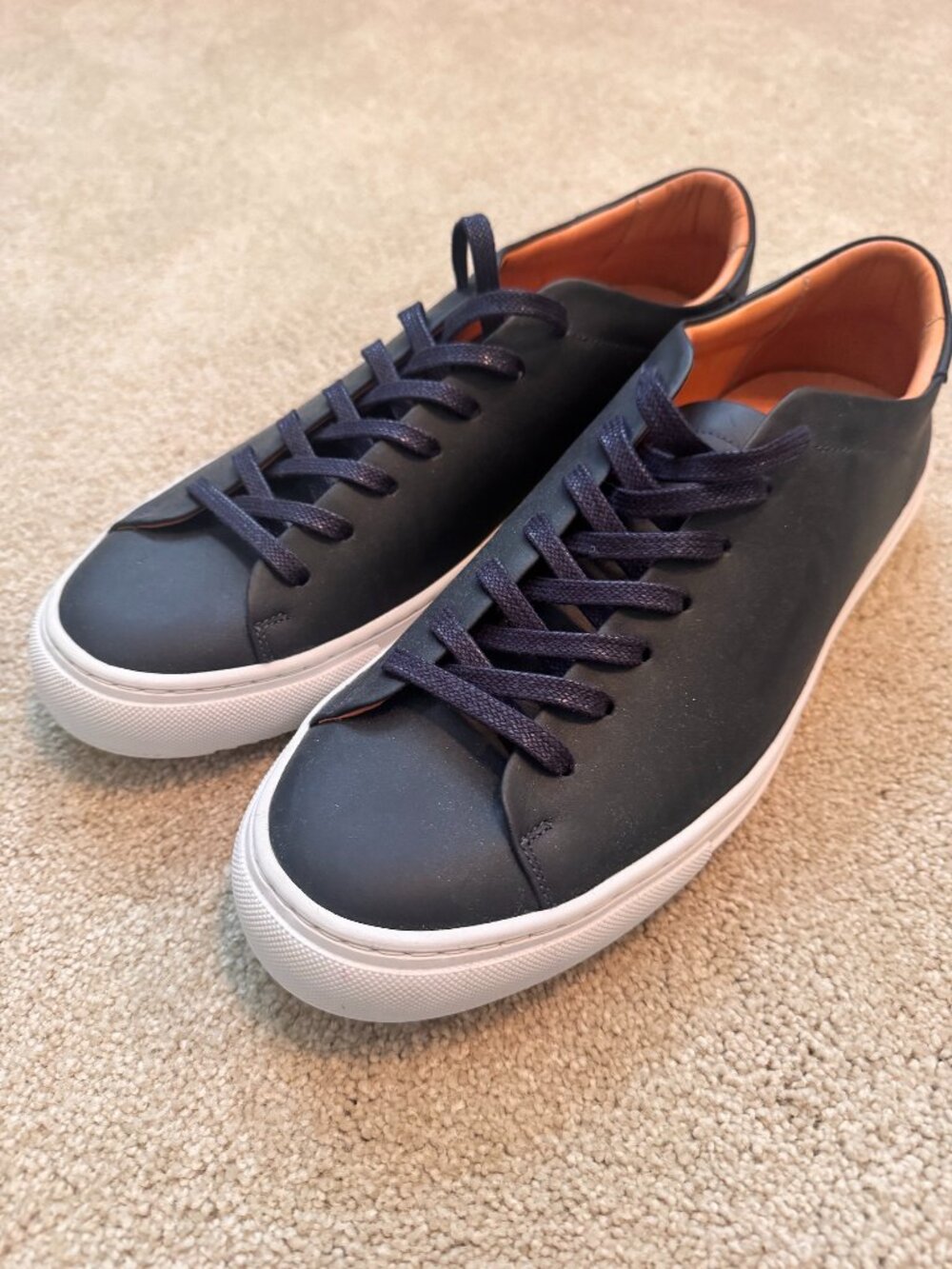 Beckett Simonon Reid Sneakers – Slate Blue Leather – Men's Size 10 – Never Worn